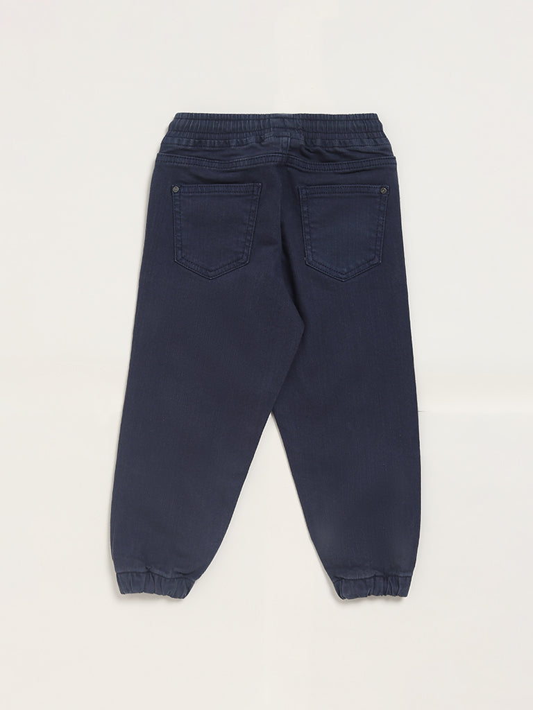 HOP Kids Solid Navy Joggers