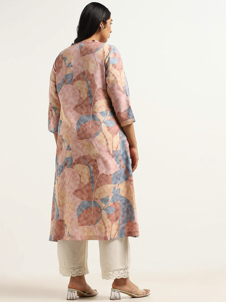 Diza Multicolor Printed Kurta