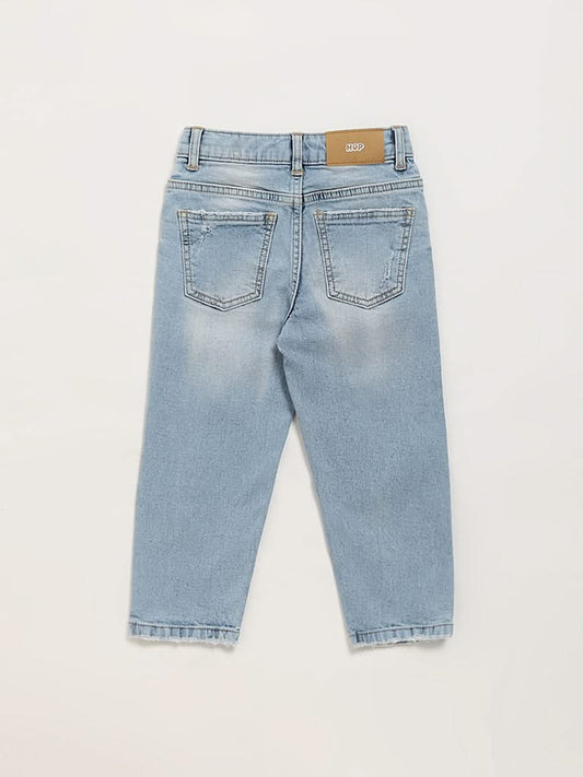 HOP Kids Plain Blue Jeans