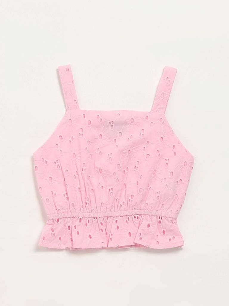 HOP Kids Pink Crop Top