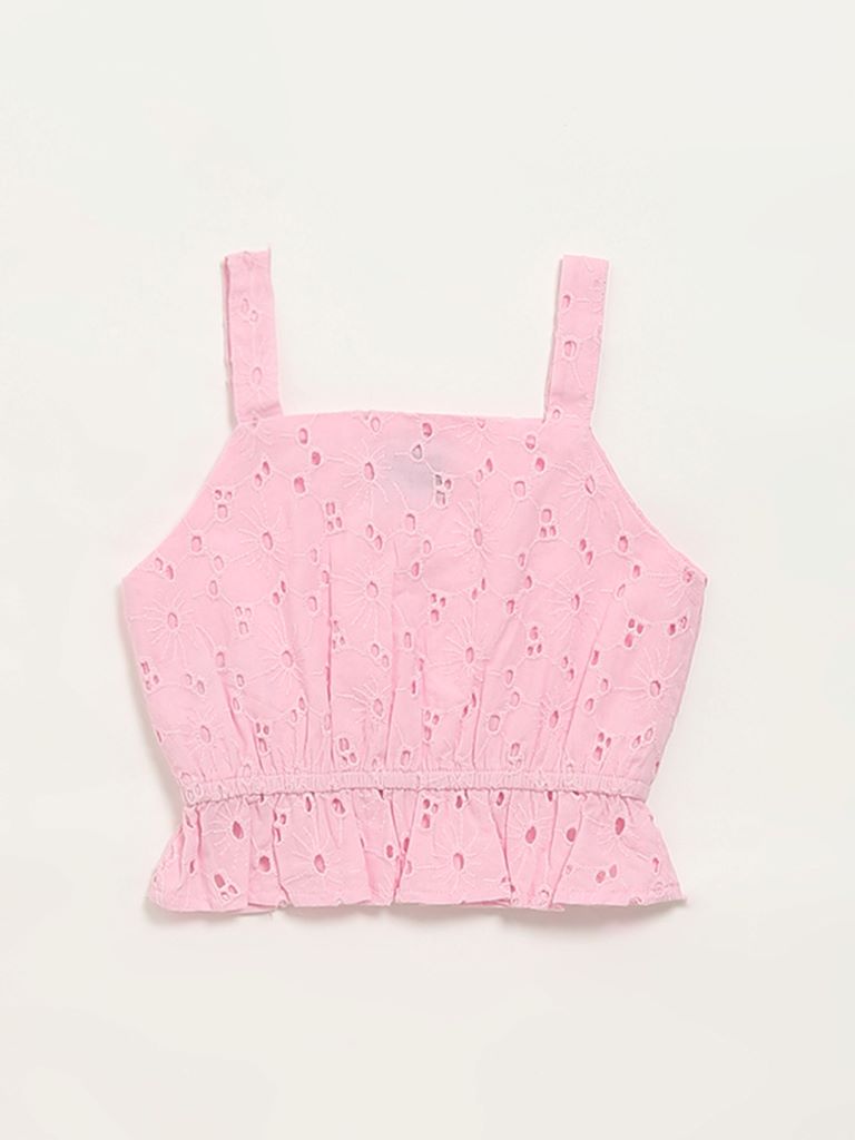 HOP Kids Pink Crop Top