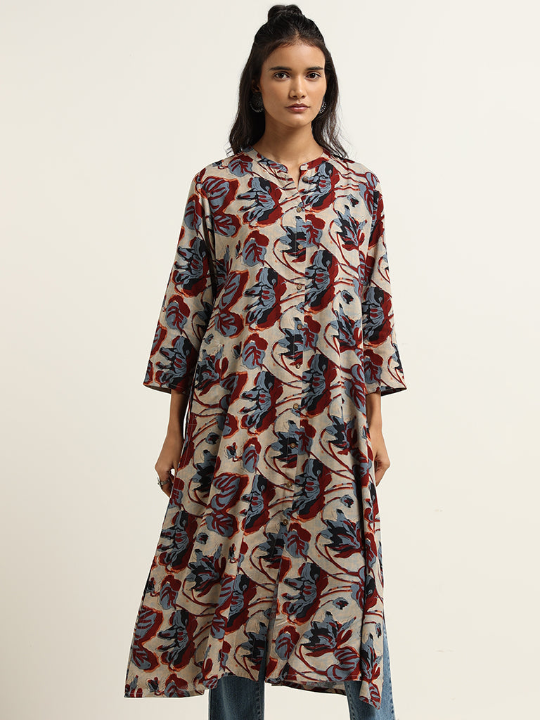 Utsa Multicolor Printed Kurta