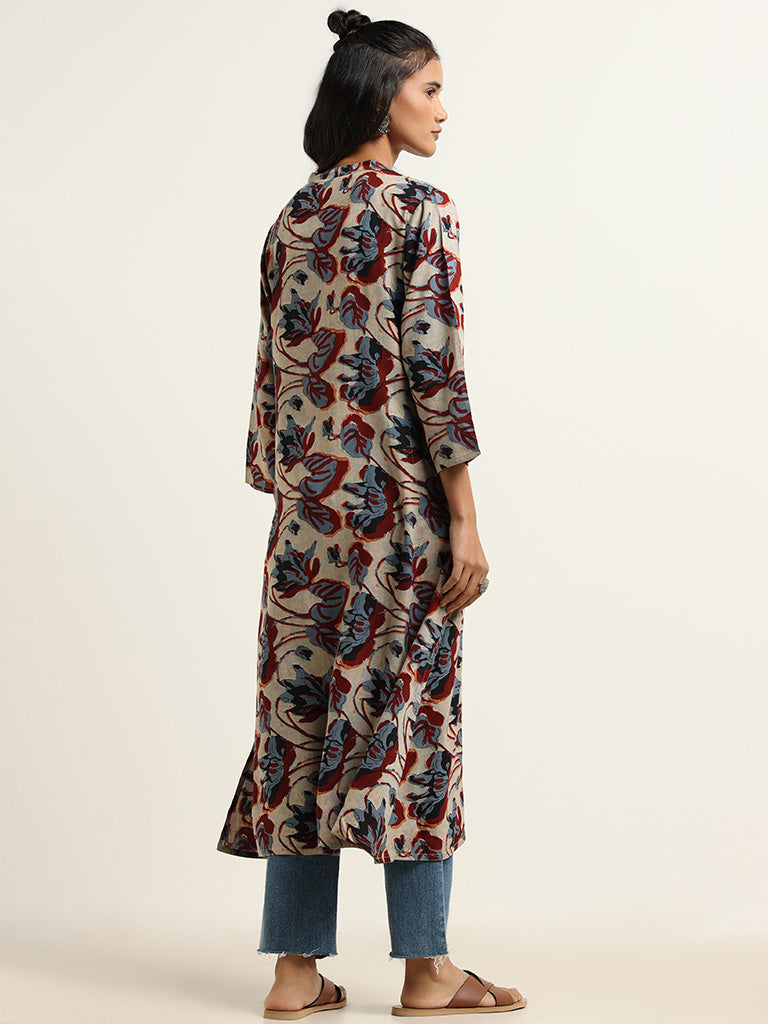 Utsa Multicolor Printed Kurta