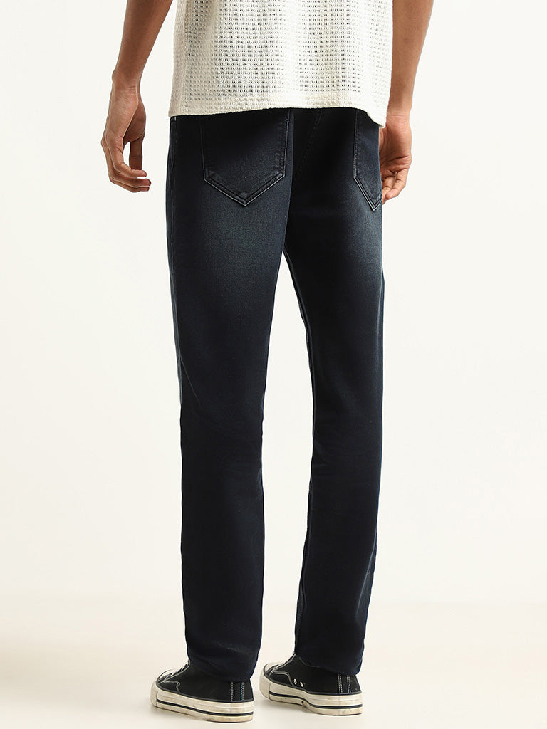 Nuon Blue Slim - Fit Mid - Rise Jeans