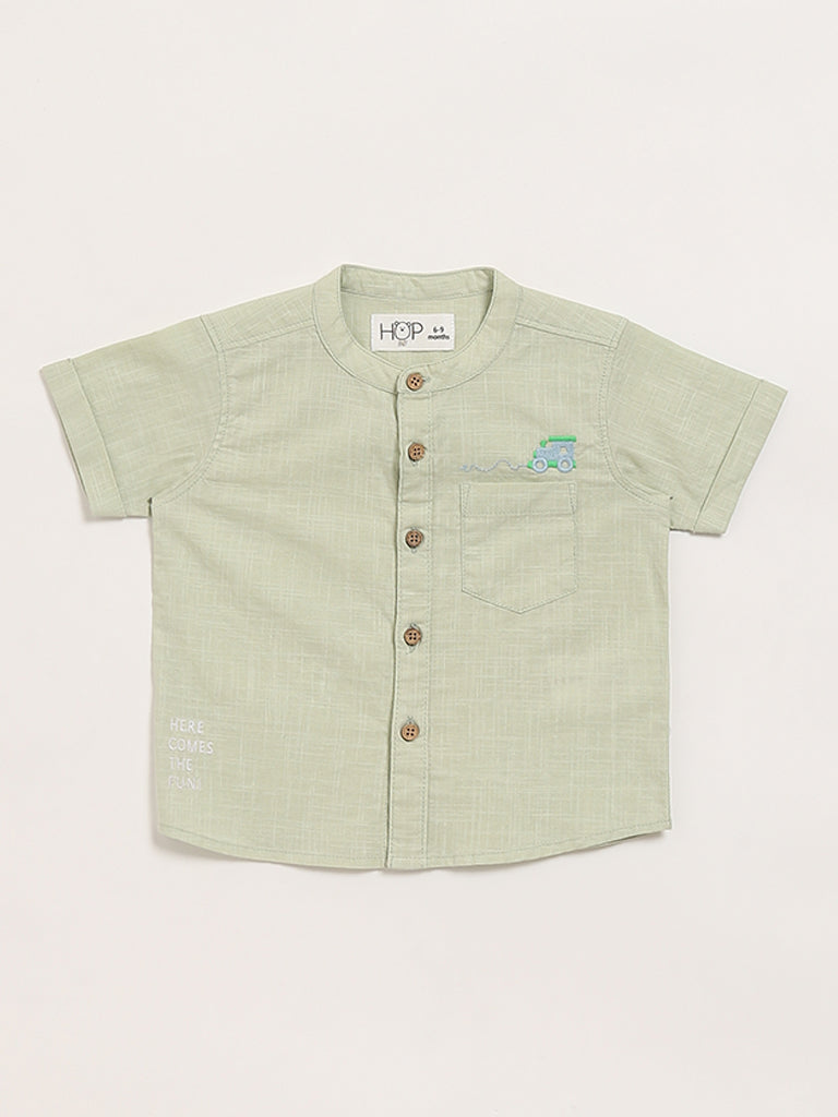 HOP Baby Sage Shirt