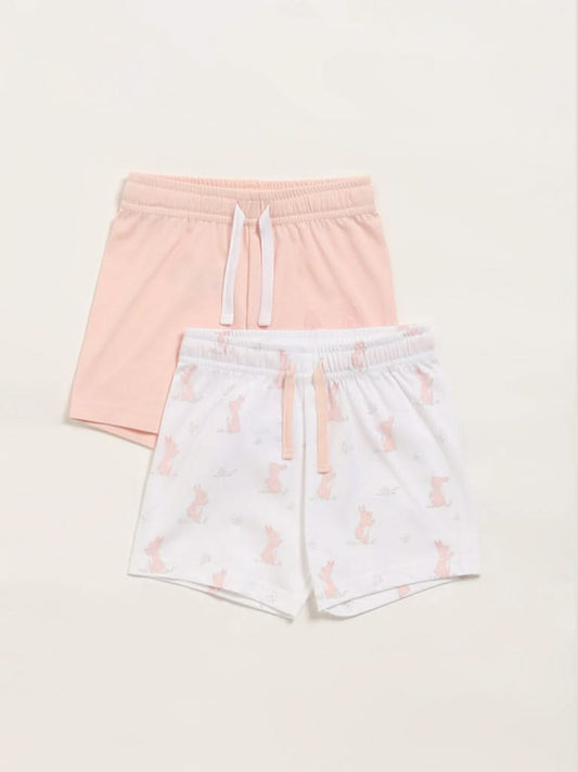 HOP Baby Multicolour Shorts - Pack of 2