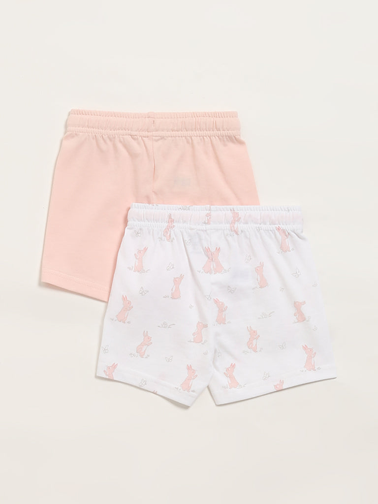 HOP Baby Multicolour Shorts - Pack of 2