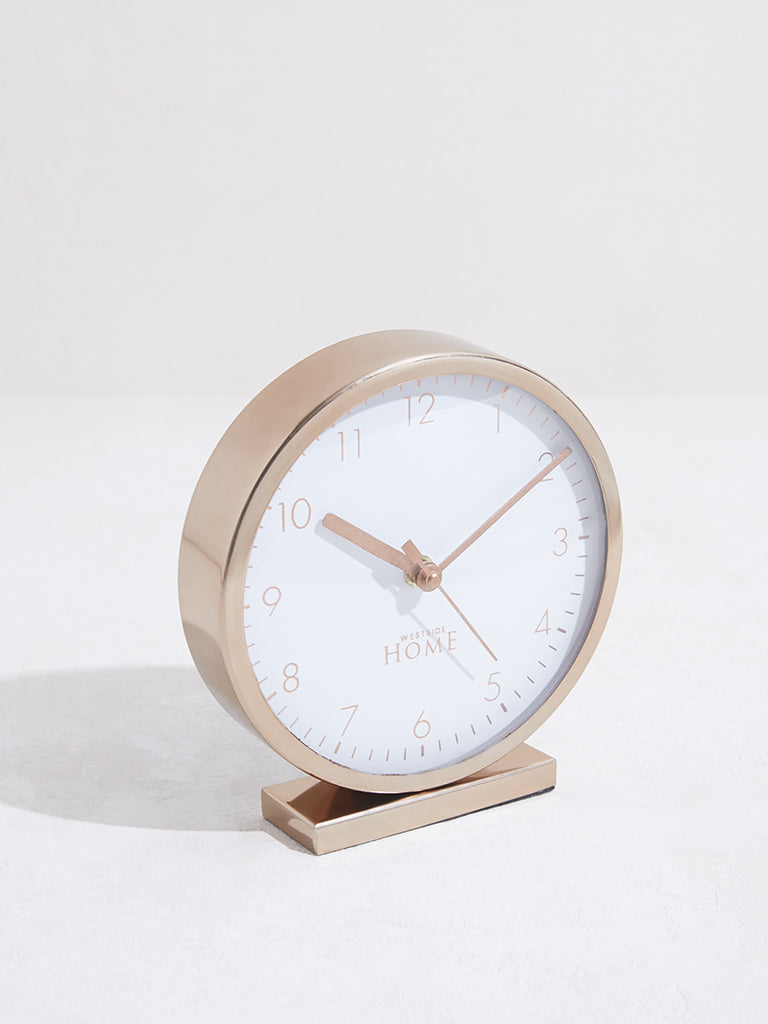 Westside Home Copper Round Clock