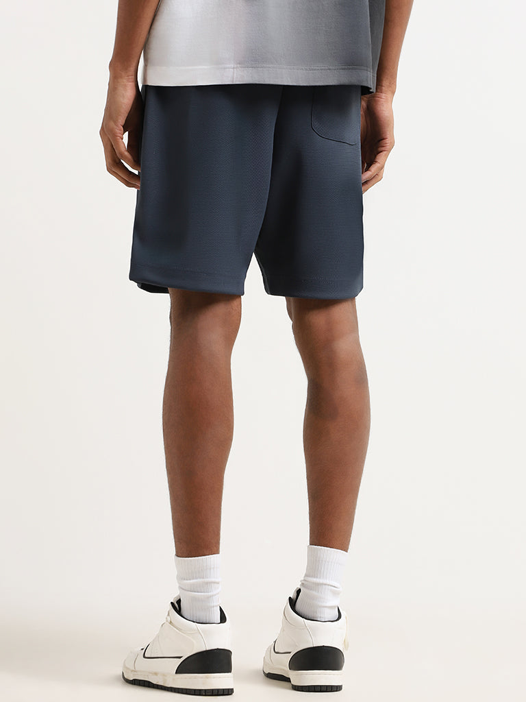 Studiofit Grey Relaxed Fit Shorts