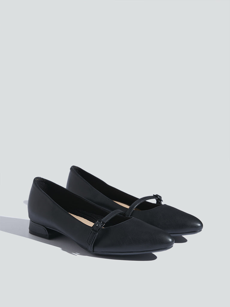 LUNA BLU Black Mary Jane Shoes