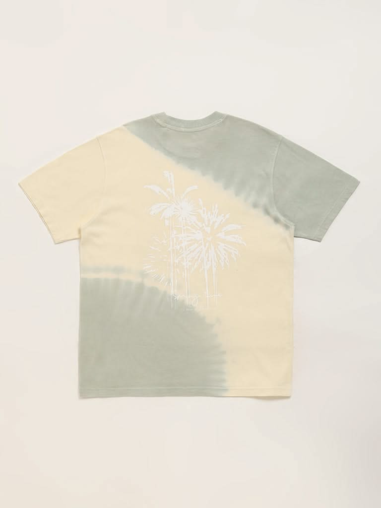 Y&F Kids Green Tie-Dye T-Shirt