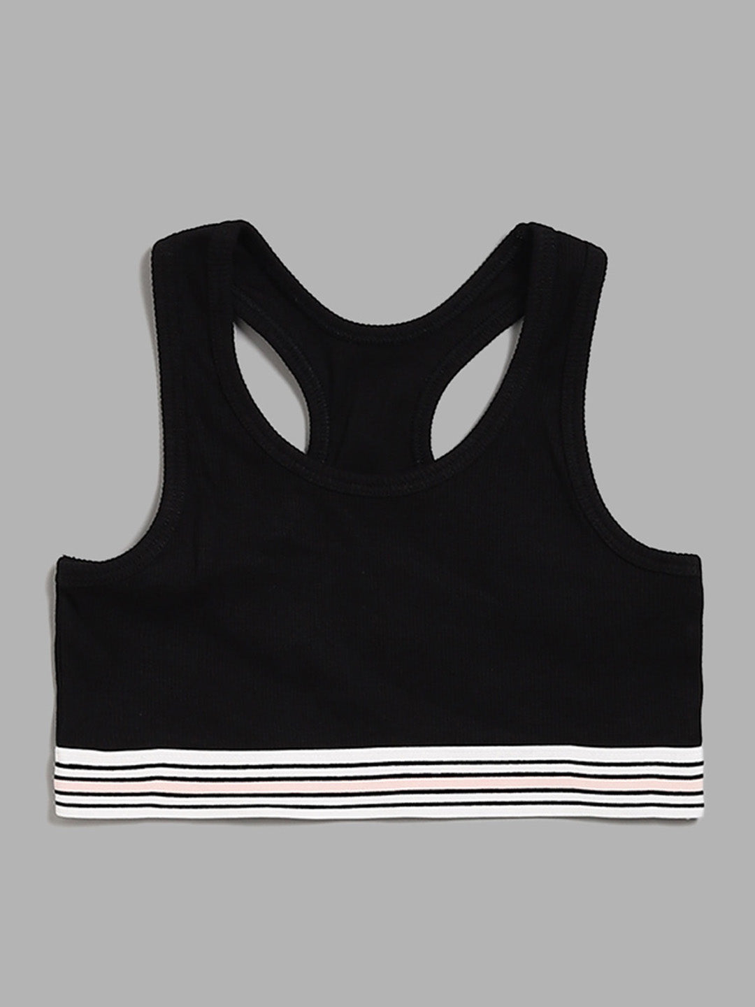 Y&F Kids Black Crop Tank Top