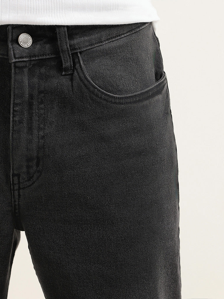 Nuon Black Slim - Fit Mid - Rise Jeans