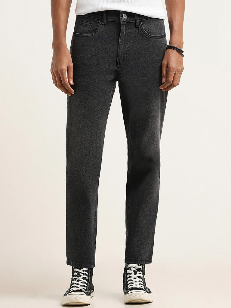 Nuon Black Slim - Fit Mid - Rise Jeans