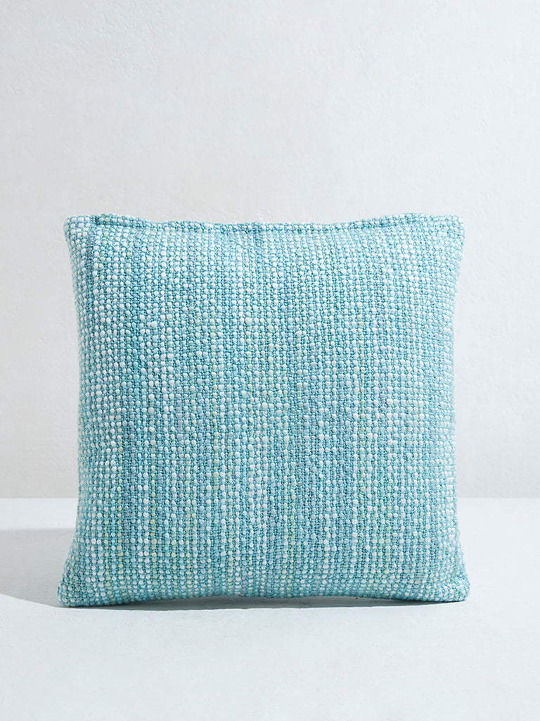 Westside Home Aqua Striped Cushion Cover