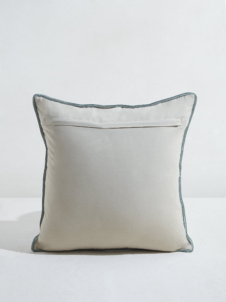 Westside Home White Hydrangea Cushion Cover