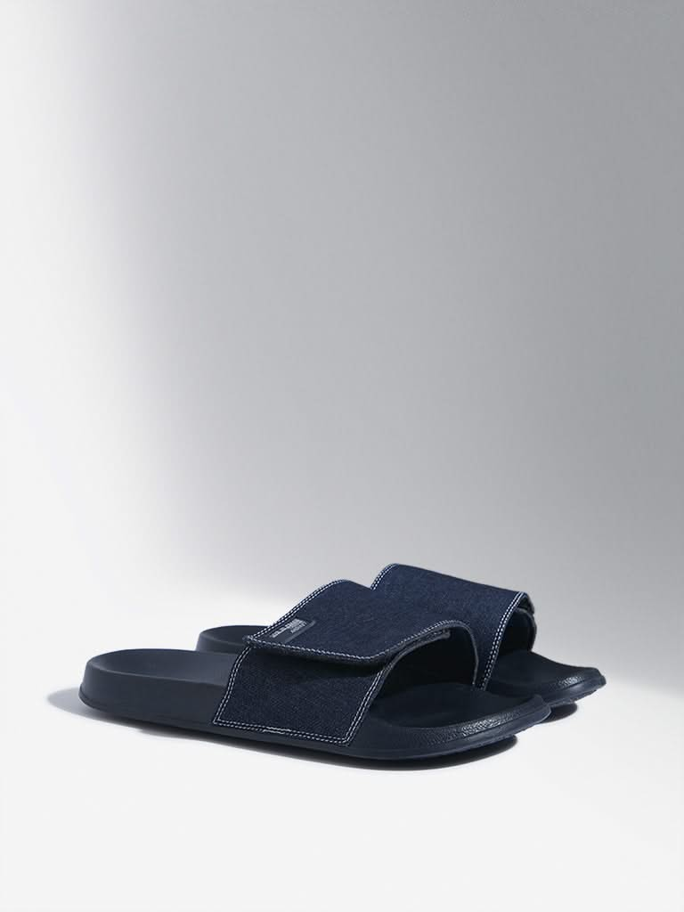 SOLEPLAY Navy Pool Slides