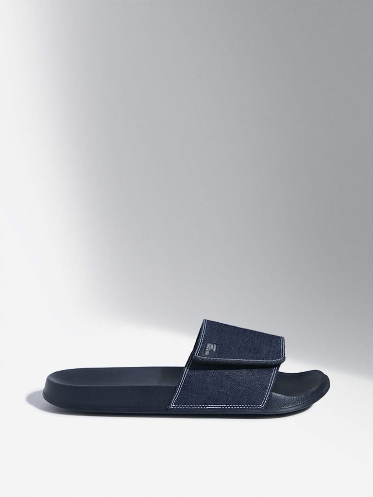 SOLEPLAY Navy Pool Slides