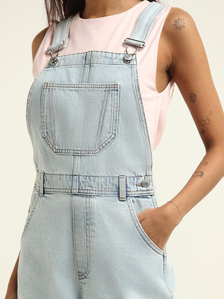 Nuon Blue Denim Jumpsuit