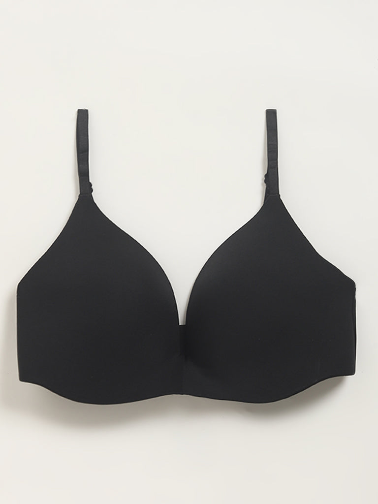 Wunderlove Black Push-Up Bra