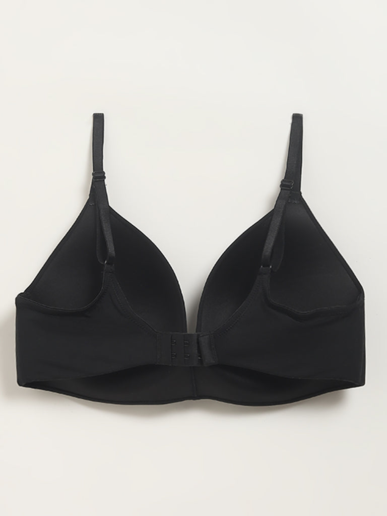 Wunderlove Black Push-Up Bra