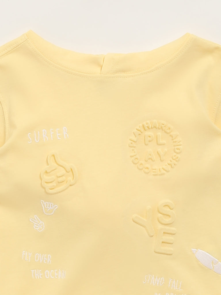 HOP Kids Yellow T-Shirt