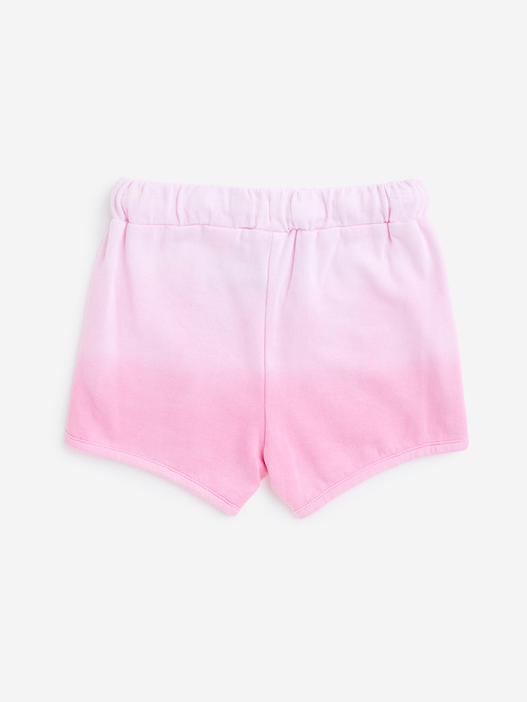 HOP Kids Pink Ombre-Finish Shorts