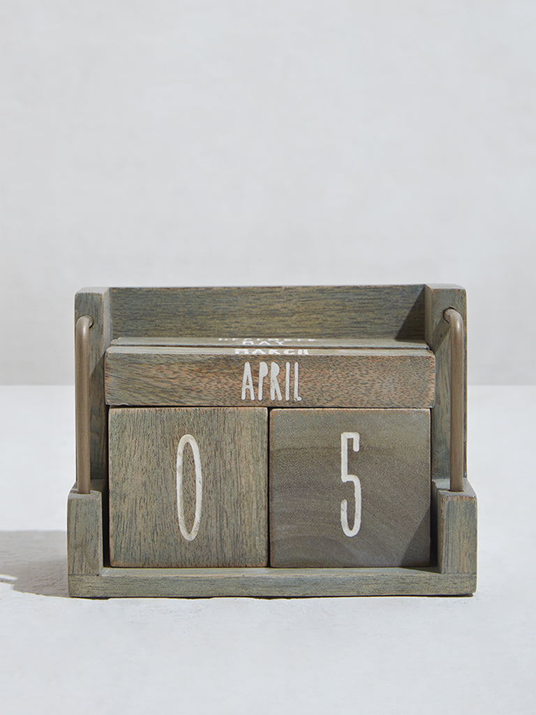 Westside Home Green Desk Calendar