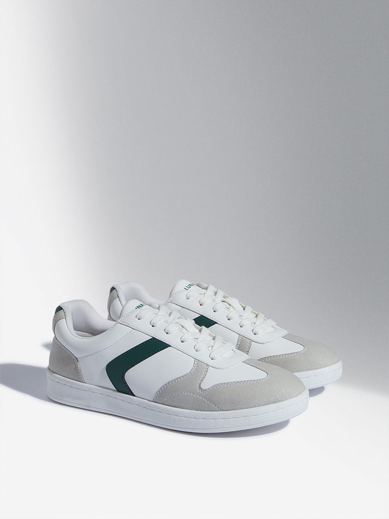 LUNA BLU Sage Colour-Blocked Sneakers