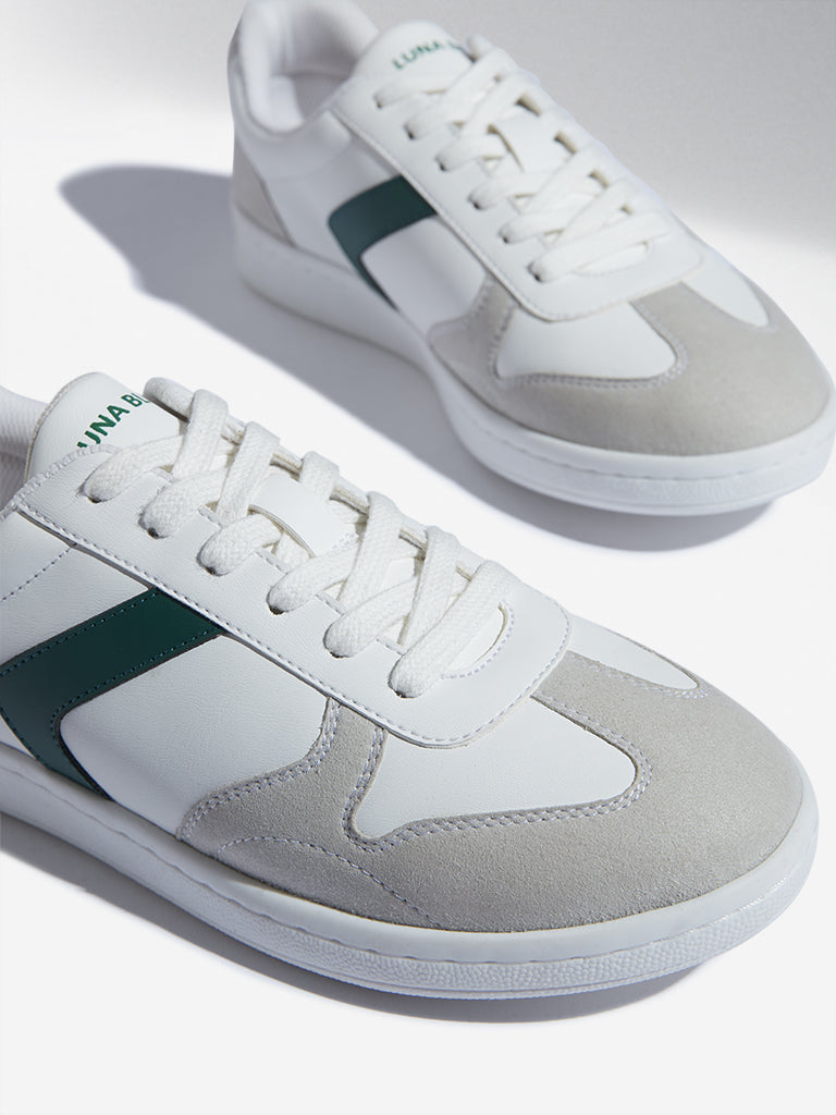 LUNA BLU Sage Colour-Blocked Sneakers