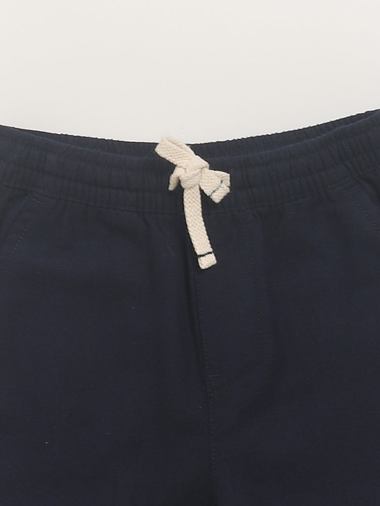 HOP Kids Navy Straight-Leg Pants