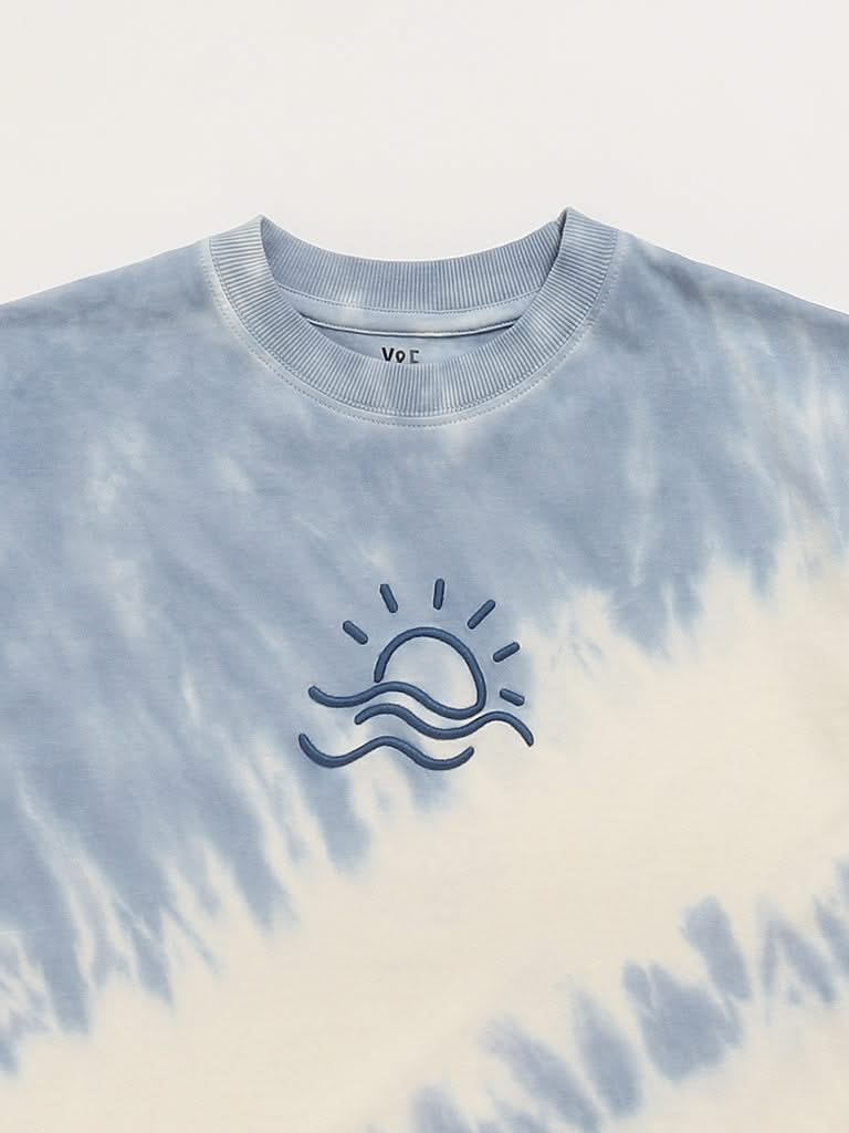 Y&F Kids Multicolor Tie-Dye T-Shirt