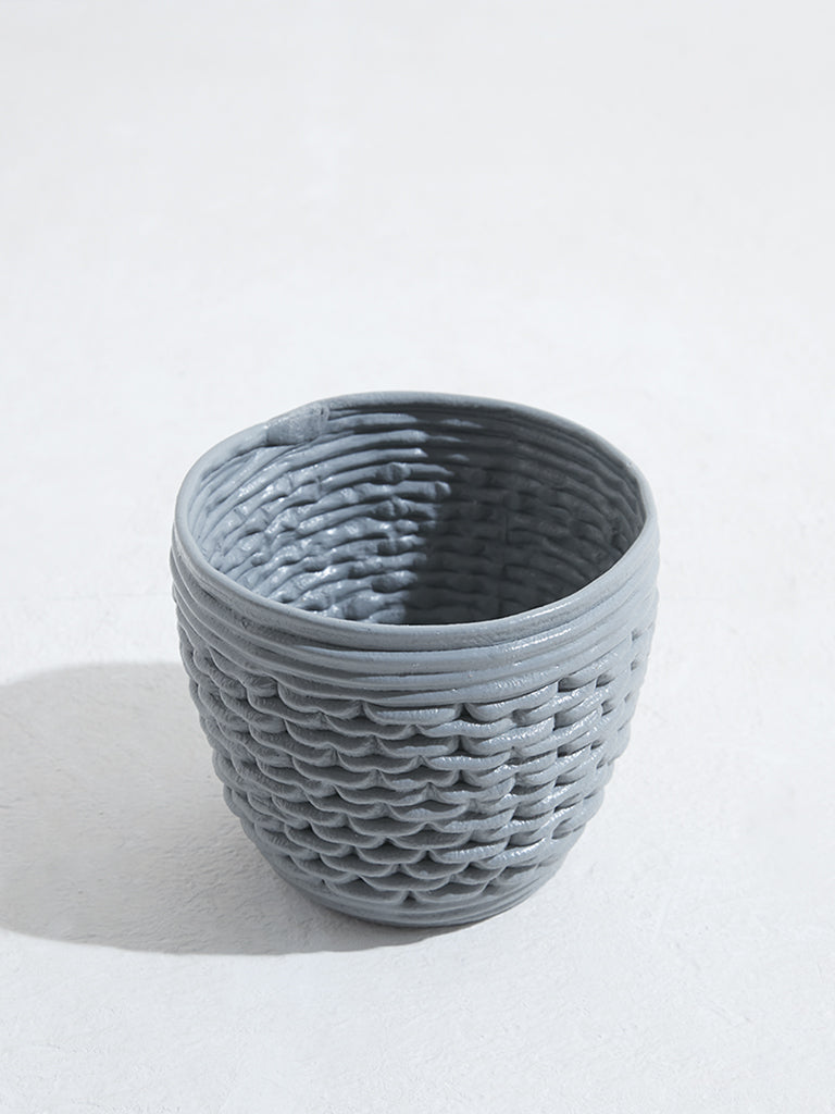 Westside Home Grey Knotted Planter - Small