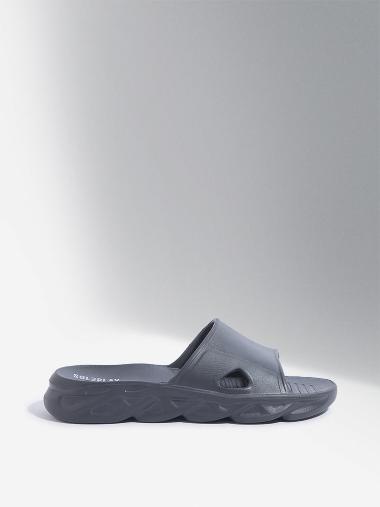 SOLEPLAY Charcoal Solid Slides