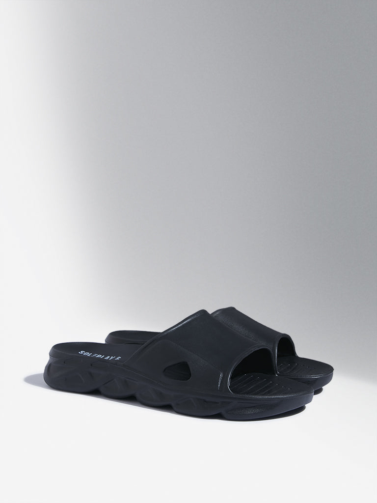 SOLEPLAY Black Solid Pool Slides