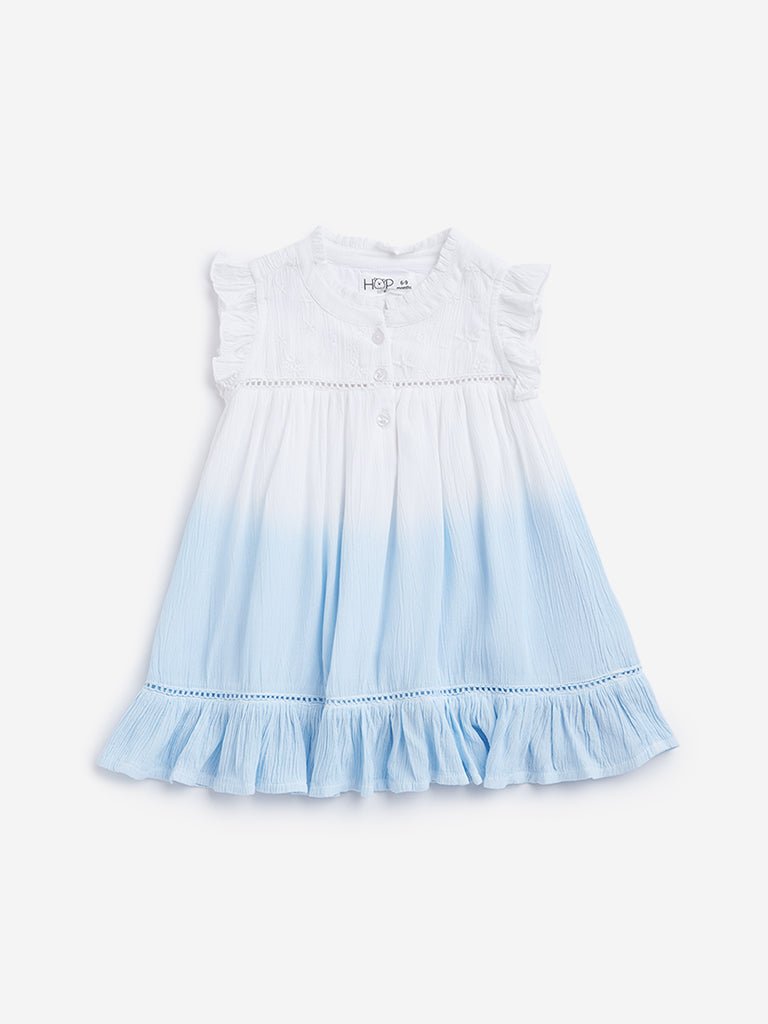 HOP Baby Blue Ombre Dress