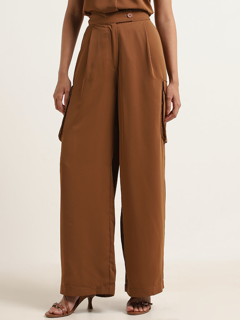 Wardrobe Brown Cargo Trousers