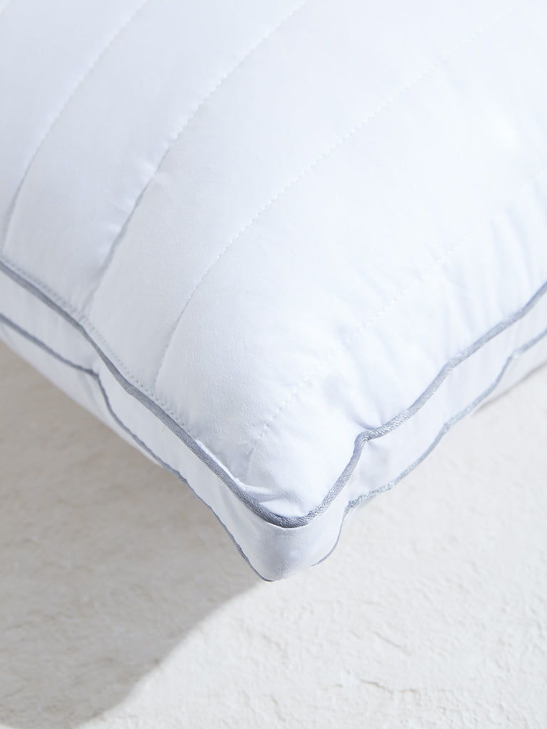 Westside Home White Anti-Bacterial Pillow