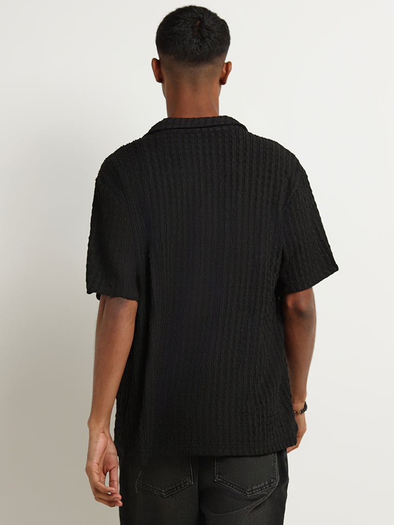 Nuon Black Relaxed Fit Shirt