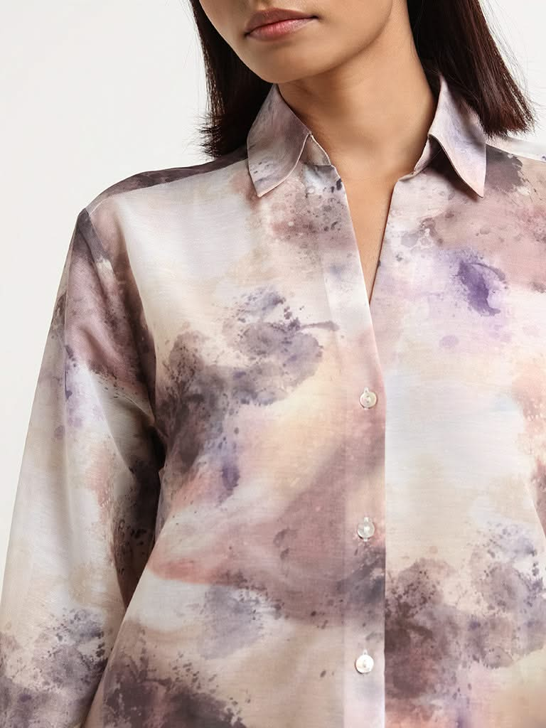 Wardrobe Multicolor Printed Shirt