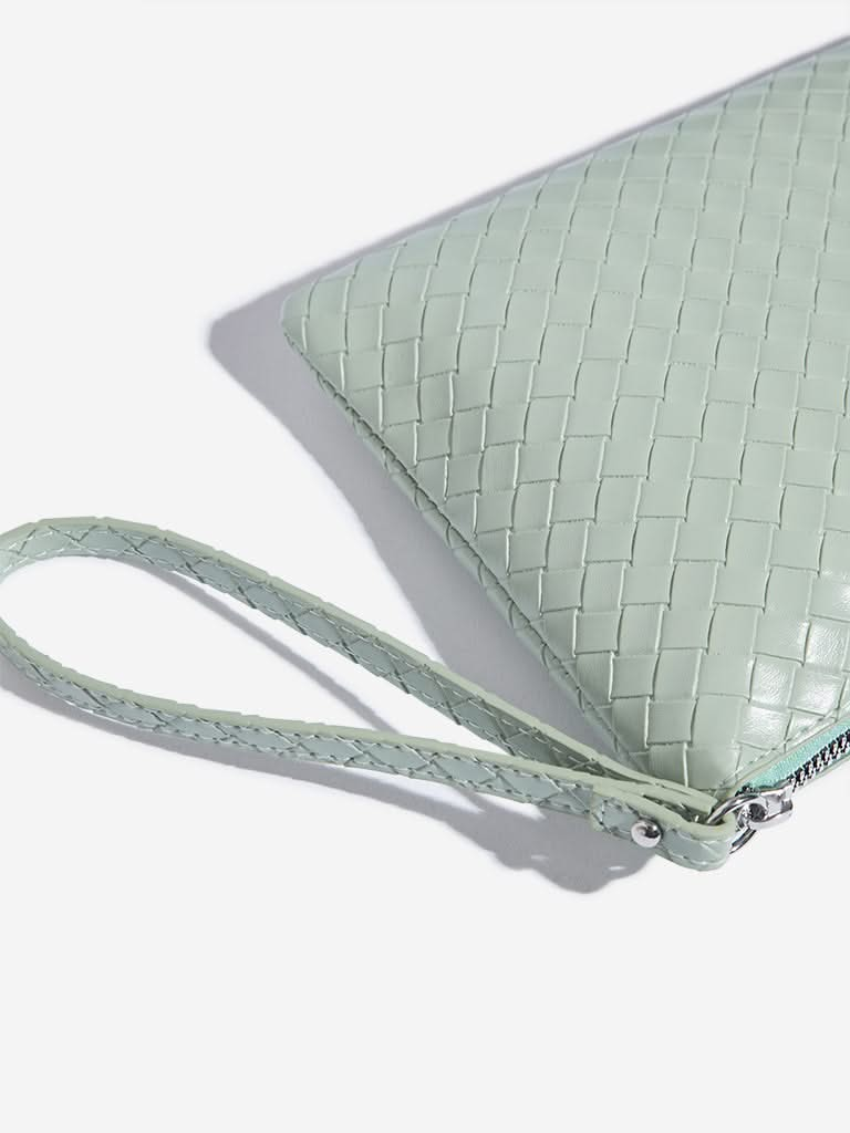 Studiowest Green Textured Pouch