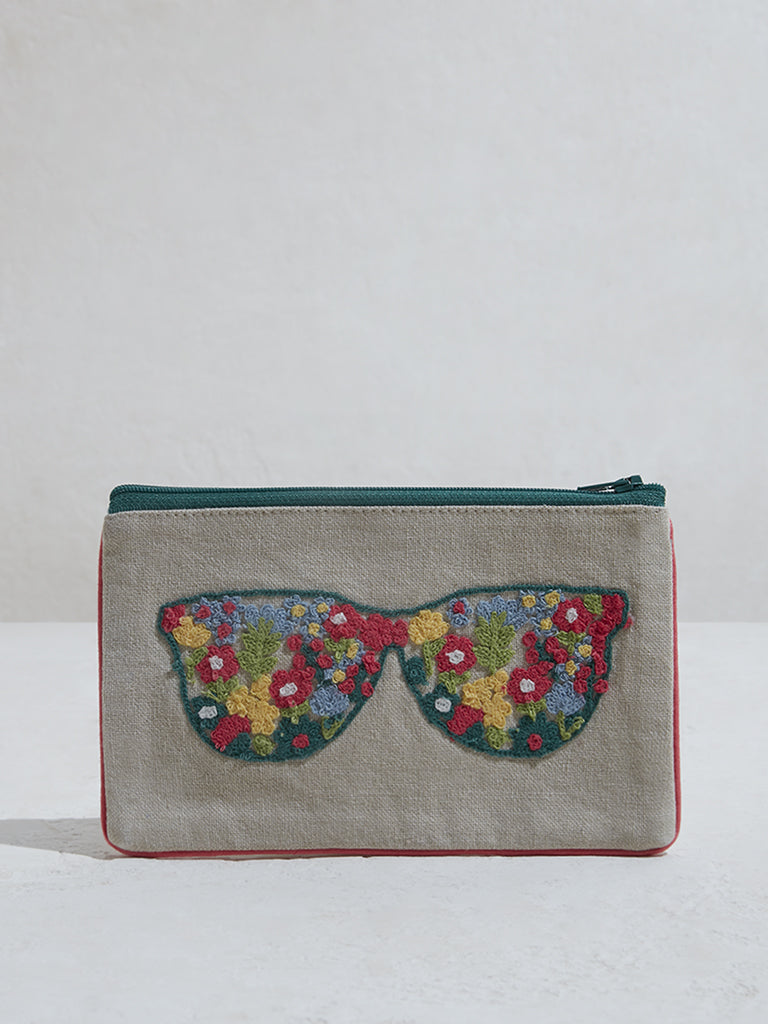 Westside Home Multicolour Sunglasses Floral Pouch