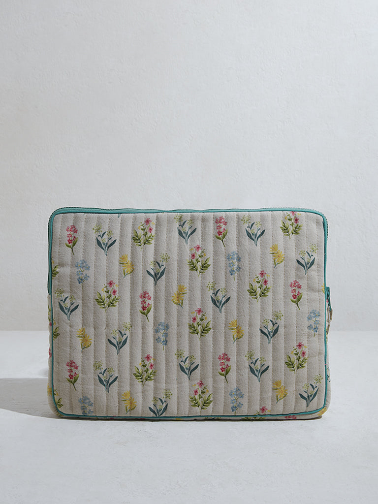 Westside Home Multicolour Floral Printed Laptop Sleeve