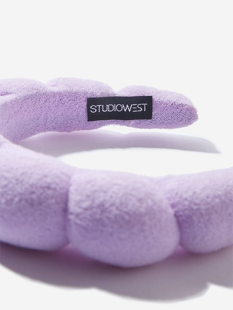 Studiowest Lilac Bubble Makeup Headband