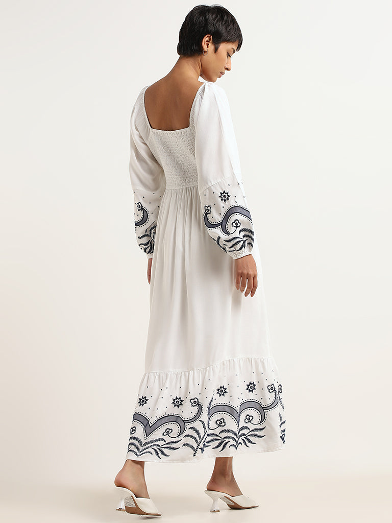 LOV White Maxi Dress