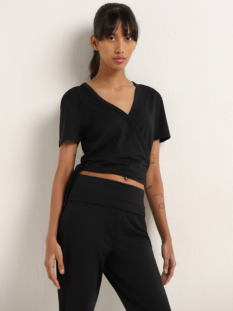 Superstar Black Cropped T-Shirt