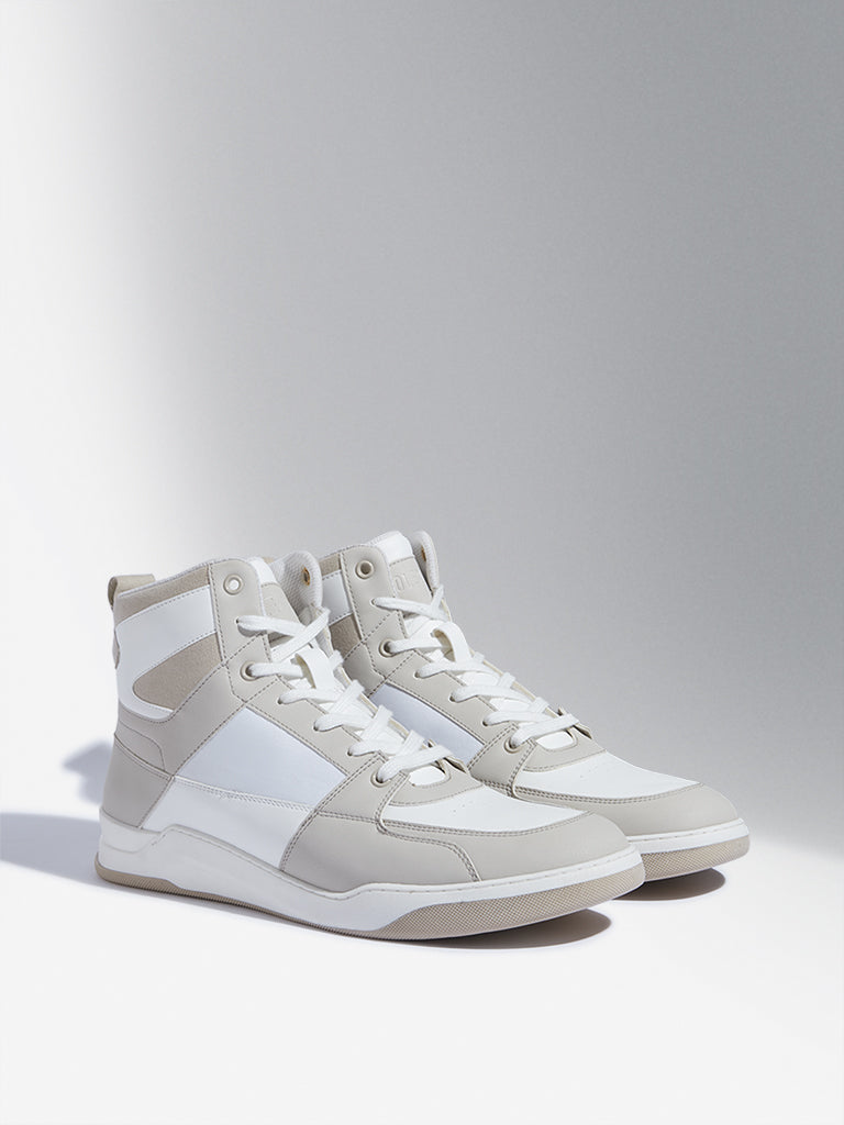 SOLEPLAY Off-White High-Top Boots