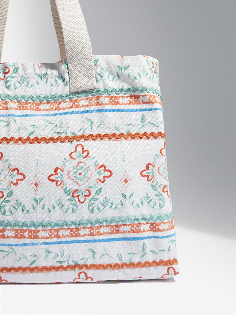 Westside Home Multicolor Boho Tote Bag