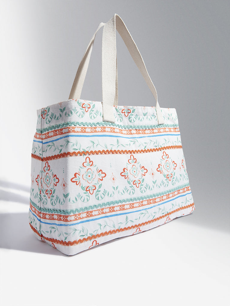 Westside Home Multicolor Boho Tote Bag