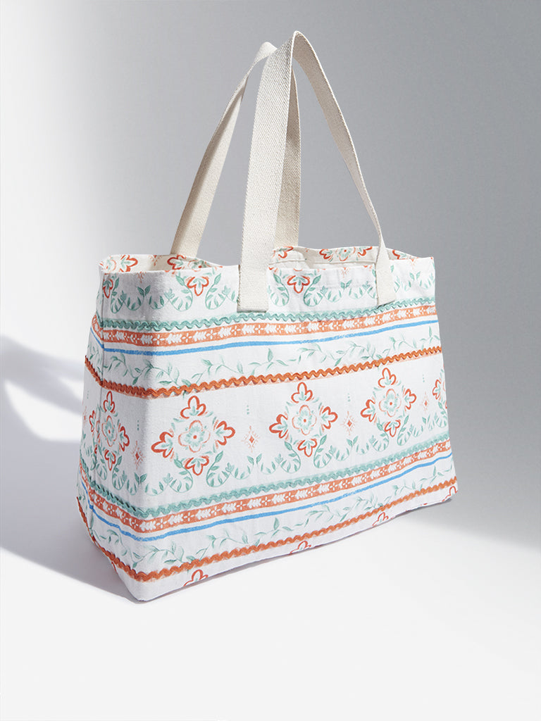 Westside Home Multicolor Boho Tote Bag